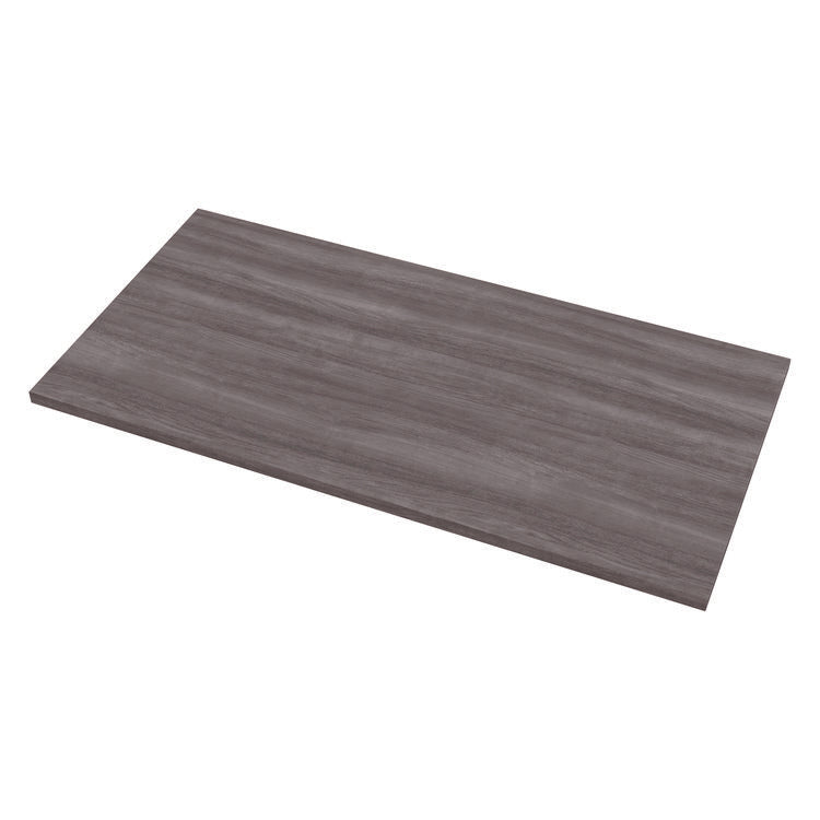 Levado Laminate Table Top, 72" x 30", Gray Ash