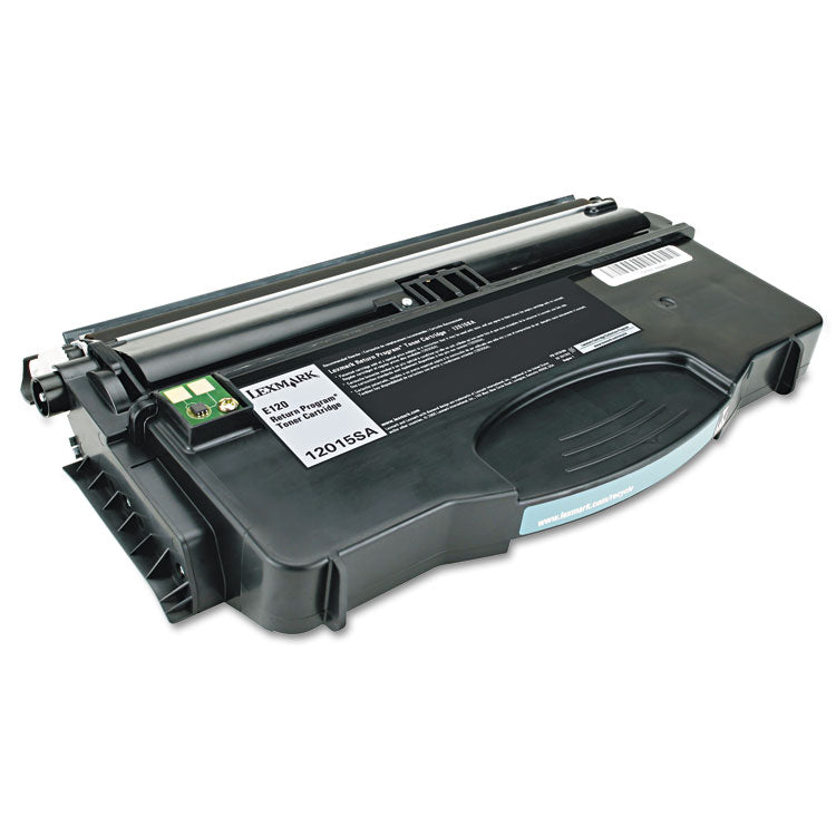 12015sa Return Program Toner, 2,000 Page-Yield, Black