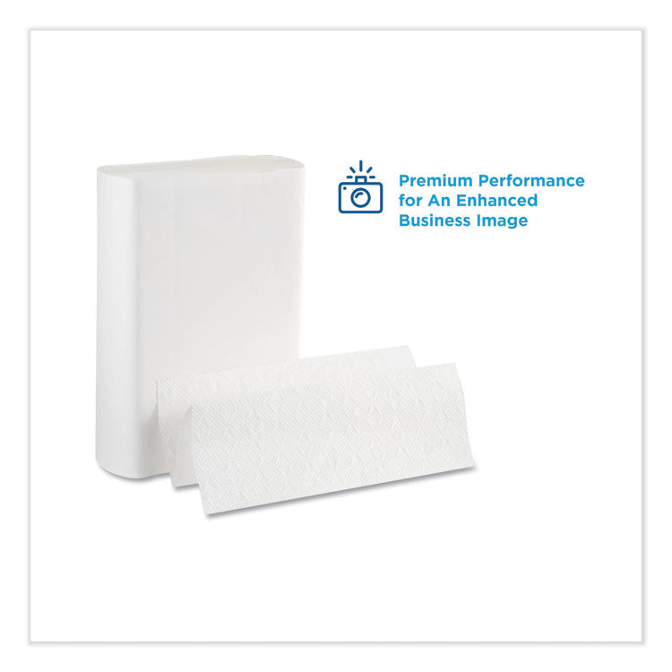 Pacific Blue Ultra Folded Paper Towels, 1-Ply, 10.2 x 10.8, White, 220/Pack, 10 Packs/Carton