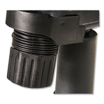 Alera Etros Series Mesh Mid-Back Petite Multifunction Chair, Supports Up To 275 Lb, 17.16" To 20.86" Seat Height, Black