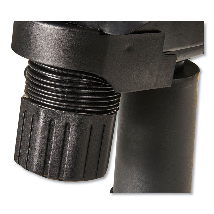 Alera Etros Series Mesh Mid-Back Petite Multifunction Chair, Supports Up To 275 Lb, 17.16" To 20.86" Seat Height, Black