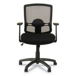 Alera Etros Series Mesh Mid-Back Chair, Supports Up To 275 Lb, 18.03" To 21.96" Seat Height, Black