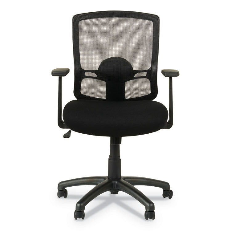 Alera Etros Series Mesh Mid-Back Chair, Supports Up To 275 Lb, 18.03" To 21.96" Seat Height, Black