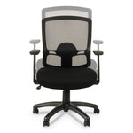 Alera Etros Series Mesh Mid-Back Chair, Supports Up To 275 Lb, 18.03" To 21.96" Seat Height, Black