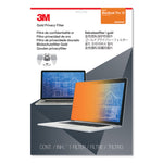 Gold Frameless Privacy Filter for 15.4" Widescreen MacBook Pro Touch, 16:10 Aspect Ratio