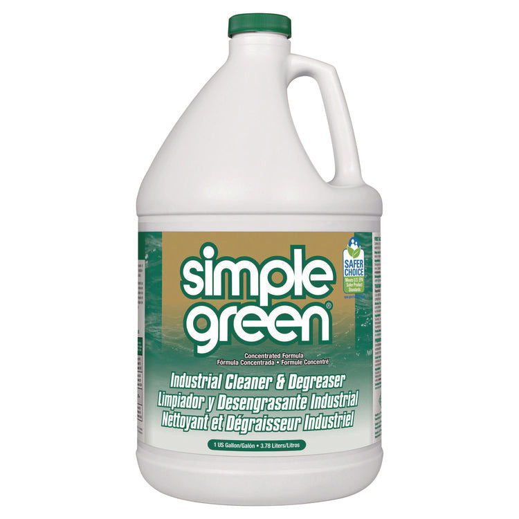 Industrial Cleaner And Degreaser, Concentrated, 1 Gal Bottle, 6/carton