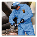 A20 Breathable Particle Protection Coveralls, X-Large, Blue, 24/carton