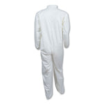 A40 Elastic-Cuff And Ankles Coveralls, 3x-Large, White, 25/carton