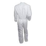 A40 Coveralls, Medium, White, 25/carton
