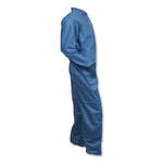 A20 Breathable Particle Protection Coveralls, Large, Blue, 24/carton