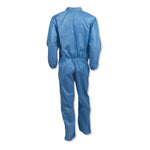 A20 Breathable Particle Protection Coveralls, Large, Blue, 24/carton