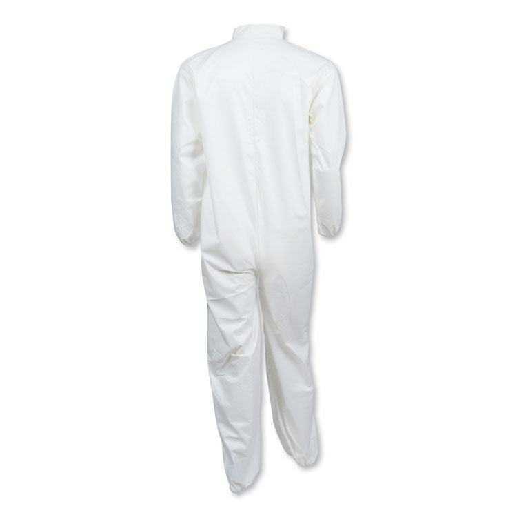 A40 Elastic-Cuff and Ankles Coveralls, White, 2X-Large, 25/Carton
