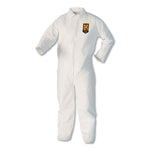 A40 Coveralls, White, Large, 25/Carton