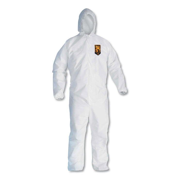 A20 Breathable Particle Protection Coveralls, Zip Closure, 2x-Large, White