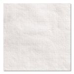 Beverage Napkins, Single-Ply, 9 1/2 x 9 1/2, White, 4,000/Carton