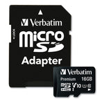 16gb Premium Microsdhc Memory Card With Adapter, Uhs-I V10 U1 Class 10, Up To 80mb/s Read Speed