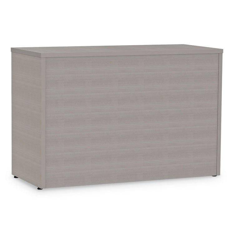 Urban Series Cabinet Credenza Pedestal with Lateral File, 35.25w x 15.25d x 23.75h, Ash
