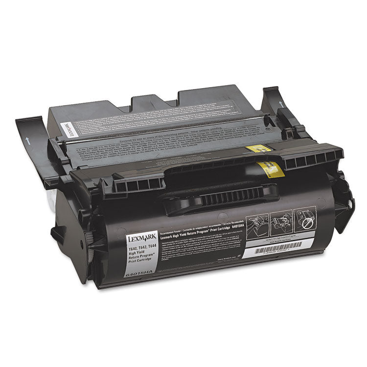 64015ha Return Program High-Yield Toner, 21,000 Page-Yield, Black