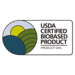 Earth's Choice Plant-Based Durable Fashion View Binder, 3 Rings, 2" Capacity, 11 x 8.5, Purple, 2/Pack