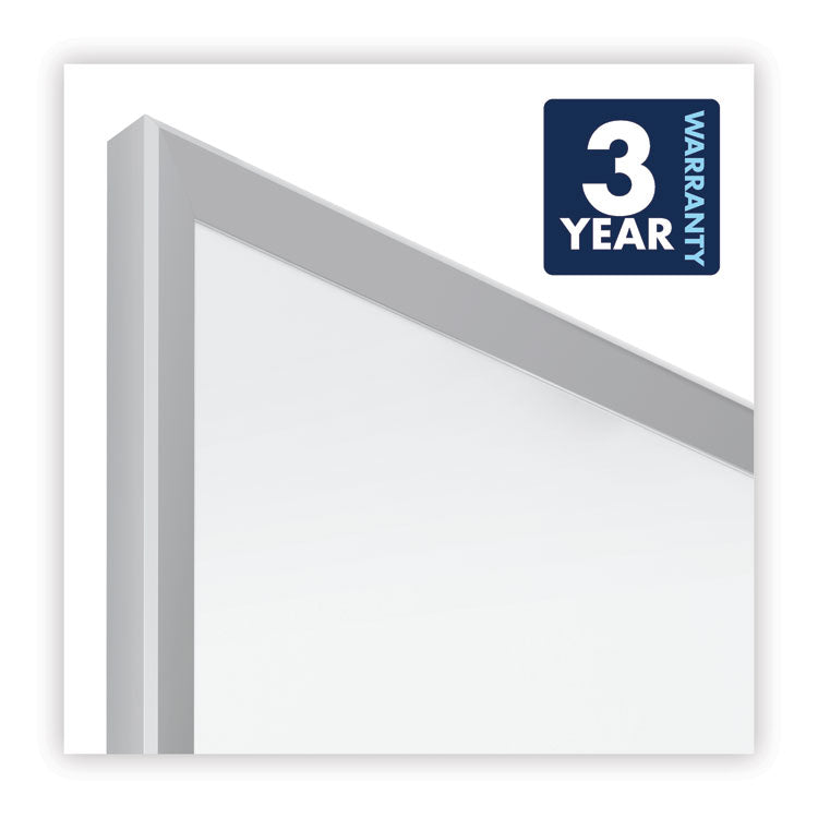 Classic Series Total Erase Dry Erase Boards, 24" x 18", White Surface, Anodized Aluminum Frame