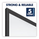 Classic Series Nano-Clean Dry Erase Board, 48" x 36", White Surface, Black Aluminum Frame