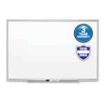 Classic Series Total Erase Dry Erase Boards, 24" x 18", White Surface, Anodized Aluminum Frame
