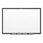 Classic Series Nano-Clean Dry Erase Board, 24" x 18", White Surface, Black Aluminum Frame
