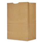 Grocery Paper Bags, 1/6 BBL Size, Extra Heavy-Duty, 75# Basis Weight, 12" x 7" x 17", Kraft, 400/Bundle