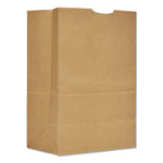 Grocery Paper Bags, 1/6 BBL Size, Extra Heavy-Duty, 75# Basis Weight, 12" x 7" x 17", Kraft, 400/Bundle