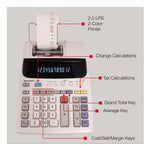 El-1801v Two-Color Printing Calculator, Black/red Print, 2.1 Lines/sec