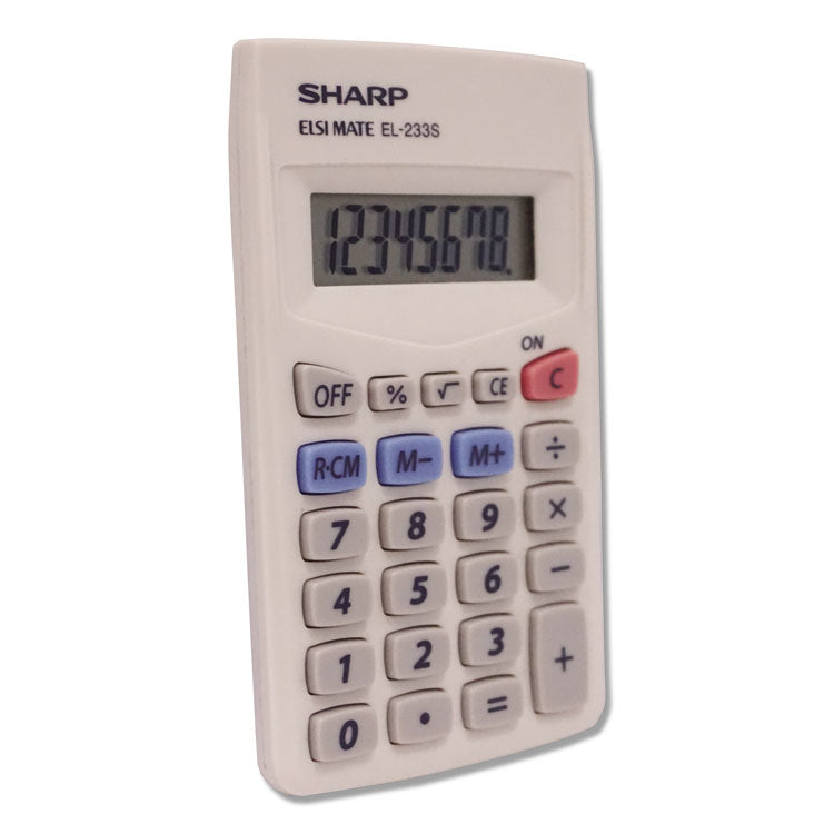 El233sb Pocket Calculator, 8-Digit Lcd