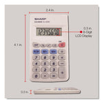 El233sb Pocket Calculator, 8-Digit Lcd