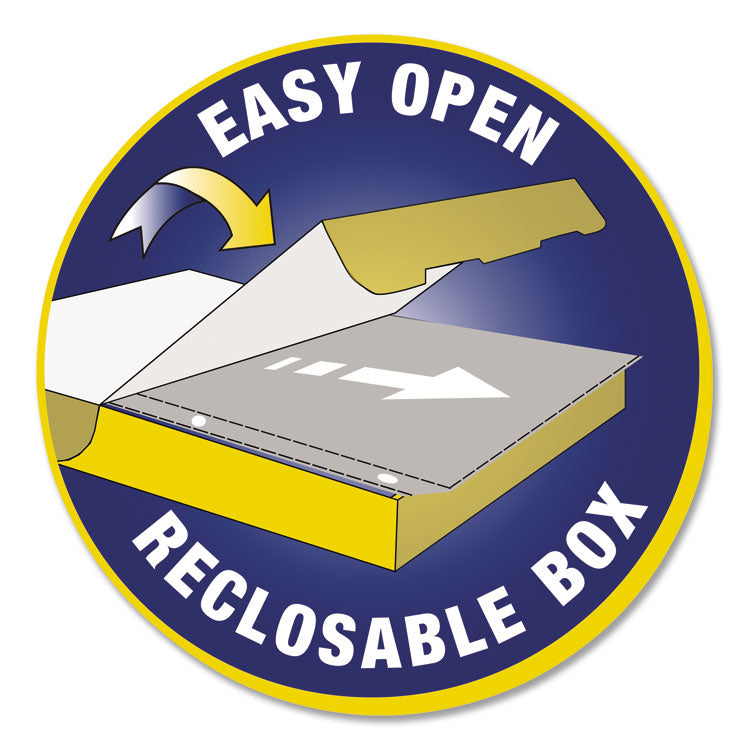 Polypropylene Sheet Protectors, Antimicrobial Protection, Heavy-Duty, Side: 3-Hole Punched, 8.5 x 11 Insert, Clear, 100/Box