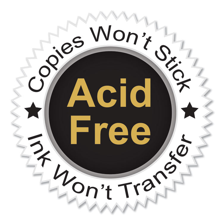 No-Hole Polypropylene Sheet Protectors, Heavy-Duty, Unpunched, Top Load 8.5 x 11 Insert, Clear Front, 25/Box