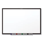 Classic Series Total Erase Dry Erase Boards, 96" x 48", White Surface, Black Aluminum Frame