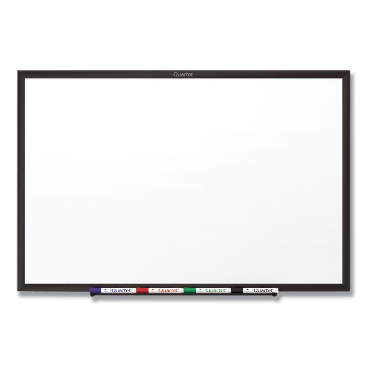 Classic Series Total Erase Dry Erase Boards, 96" x 48", White Surface, Black Aluminum Frame