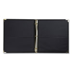 Classic Collection Ring Binder, 3 Rings, 1" Capacity, 11 X 8.5, Black