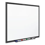 Classic Series Total Erase Dry Erase Boards, 96" x 48", White Surface, Black Aluminum Frame