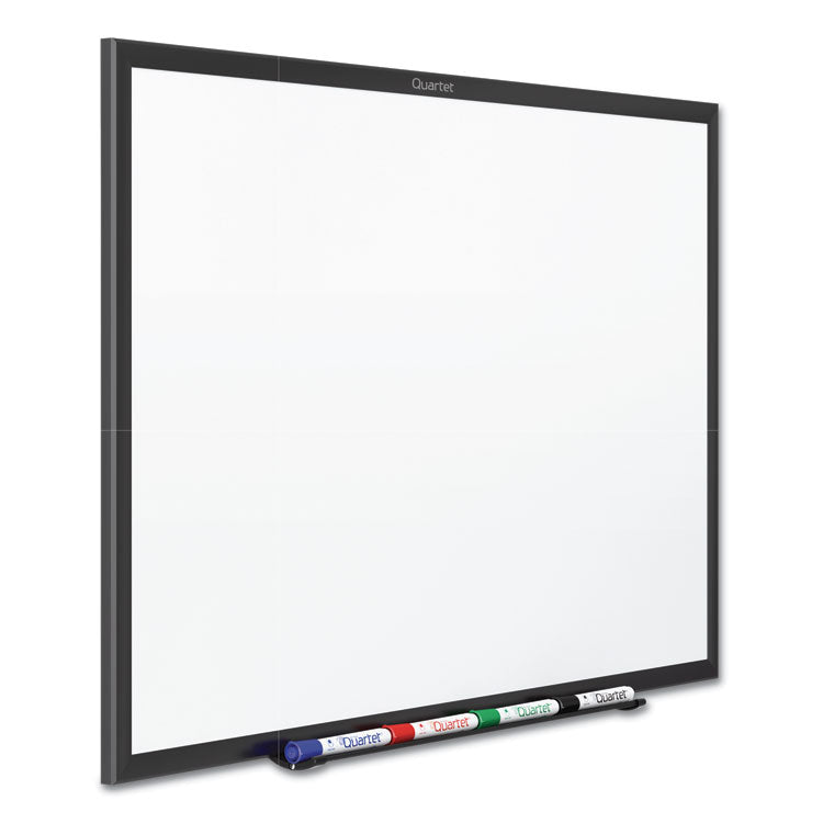 Classic Series Total Erase Dry Erase Boards, 96" x 48", White Surface, Black Aluminum Frame