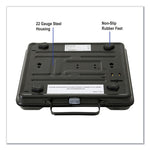 Portable Electronic Utility Bench Scale, 250 lb Capacity, 12.5 x 10.95 x 2.2  Platform