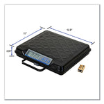 Portable Electronic Utility Bench Scale, 250 lb Capacity, 12.5 x 10.95 x 2.2  Platform