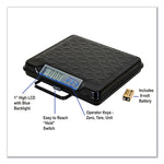 Portable Electronic Utility Bench Scale, 250 lb Capacity, 12.5 x 10.95 x 2.2  Platform