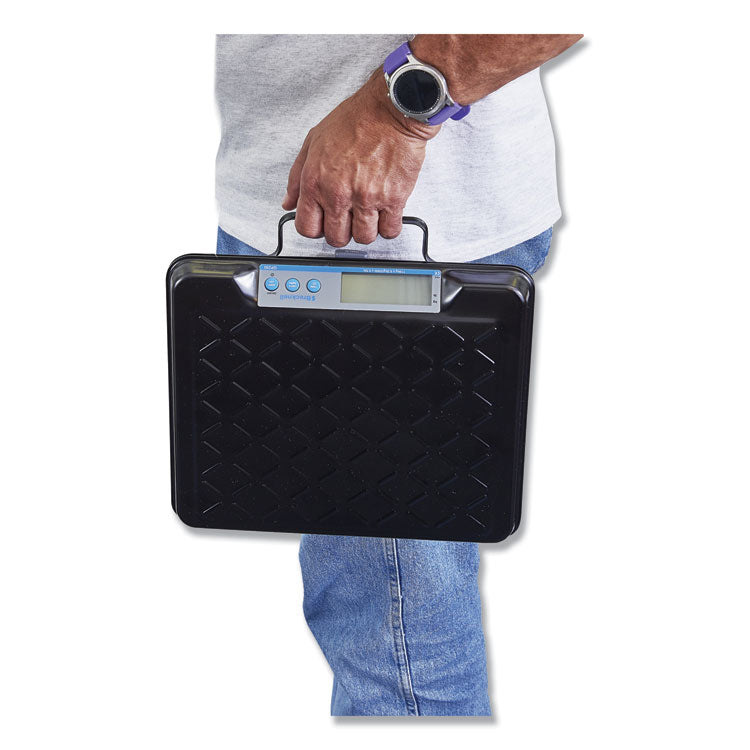 Portable Electronic Utility Bench Scale, 250 lb Capacity, 12.5 x 10.95 x 2.2  Platform