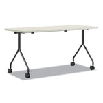 Between Nested Multipurpose Tables, Rectangular, 72w x 24d x 29h, Silver Mesh/Loft