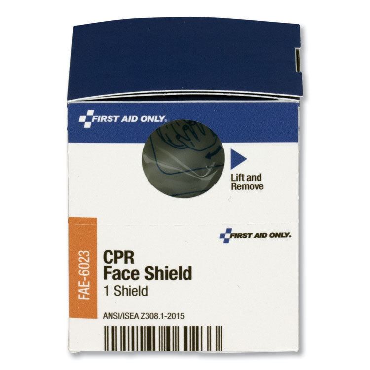 SmartCompliance CPR Face Shield and Breathing Barrier, Plastic, One Size Fits All