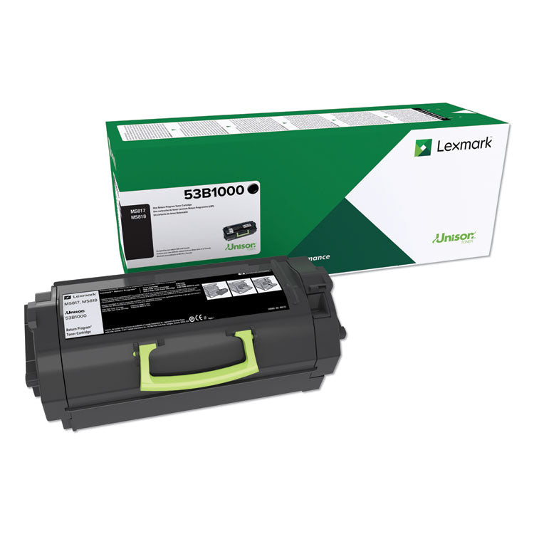 53b1000 Unison Toner, 11,000 Page-Yield, Black