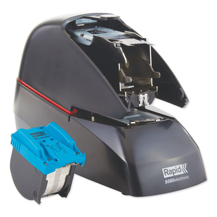 5080e Professional Electric Stapler, 90-Sheet Capacity, Black