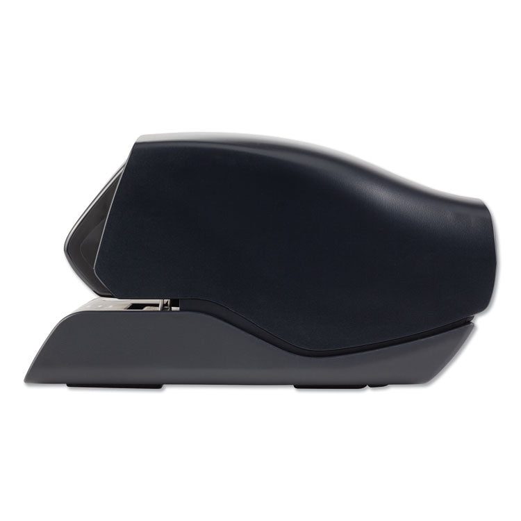 Desktop Cartridge Electric Stapler With Led Guide, 25-Sheet Capacity, Black
