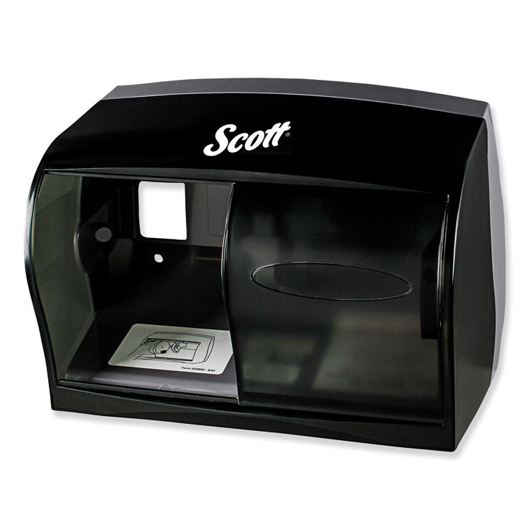 Essential Coreless SRB Tissue Dispenser for Business, 11 x 6 x 7.6, Black