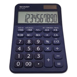 Elm335bbl Desktop Calculator, 10-Digit Lcd, Blue